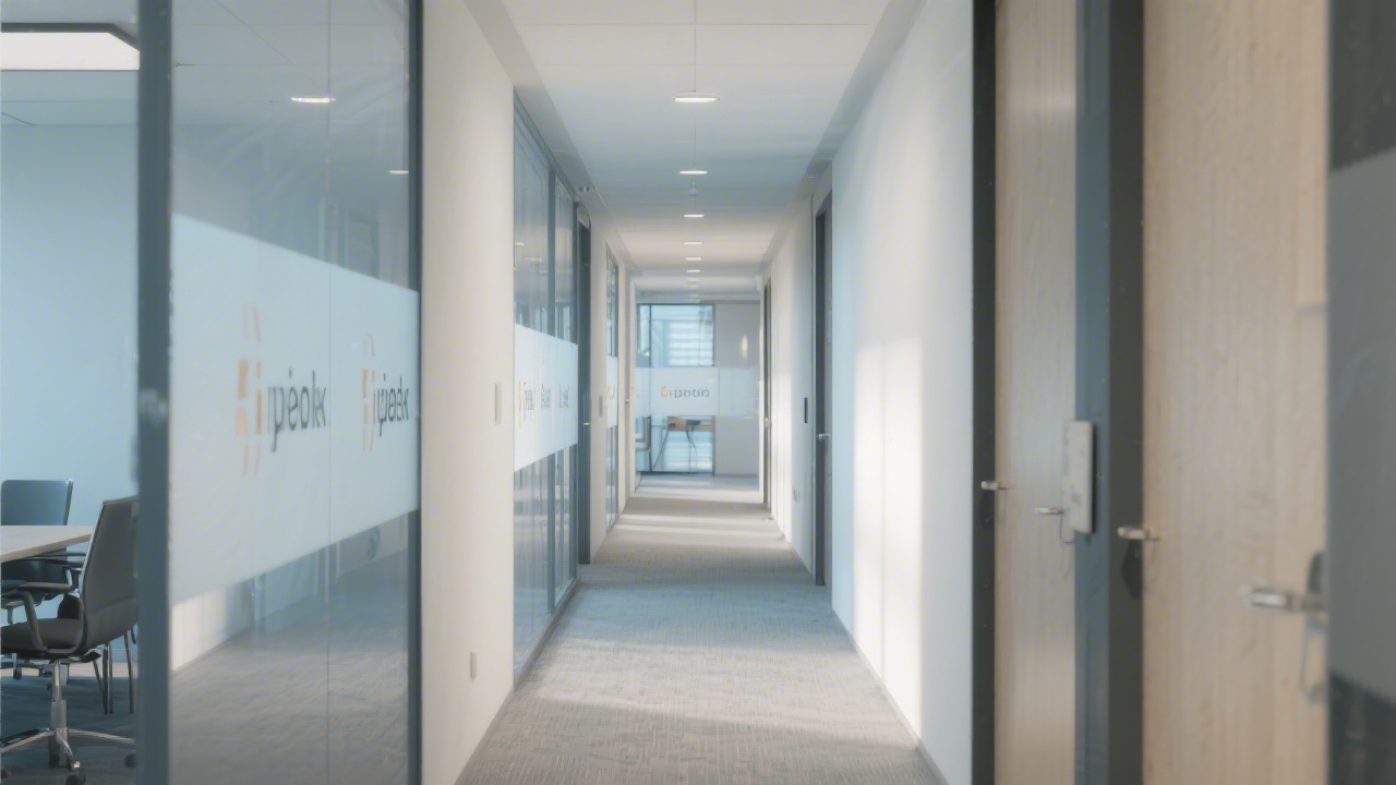 Czech office meeting room with marketers reviewing campaign plans on a large screen, notebooks open, and a clear focus on structured PPC workflow.